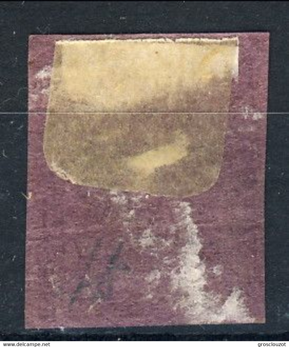 Parma 1852 SA N. 4 C. 25 Violetto, Usato, Ottimi Margini, 1° Scelta, Firma A. Diena, Cat. € 550 - Parme