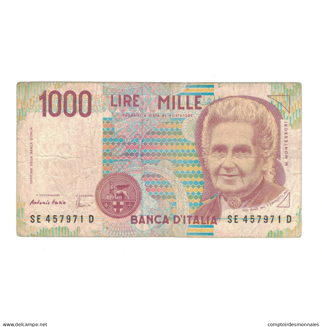Billet, Italie, 1000 Lire, 1990, 1990-10-03, KM:114c, TB - 1.000 Lire