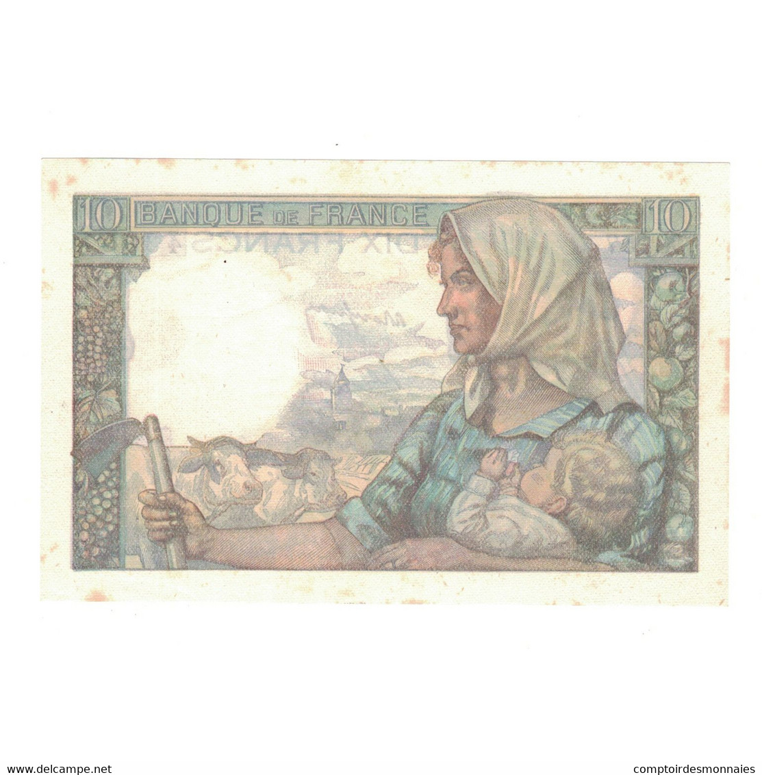 France, 10 Francs, Mineur, 1947, X.157, TTB+, Fayette:8.19, KM:99f - 10 F 1941-1949 ''Mineur''