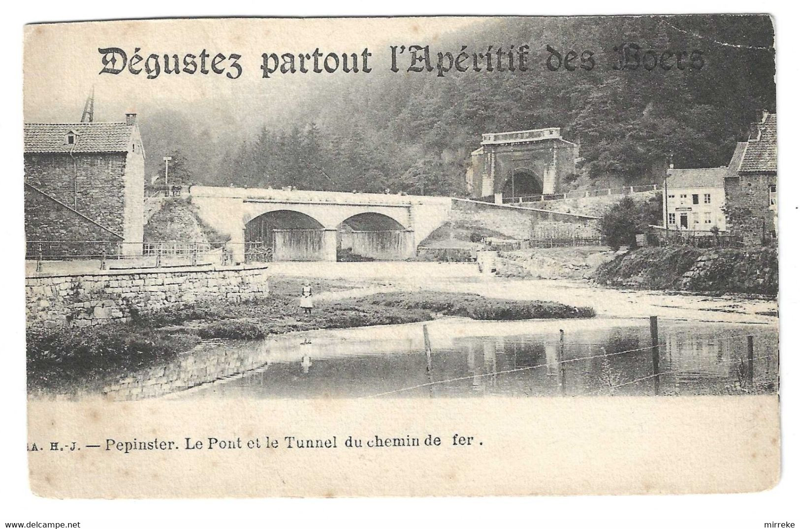 @n1@  -  PEPINSTER  -  Le Pont Et Le Tunnel Du Chemin De Fer   -  Zie / Voir Scan - Pepinster