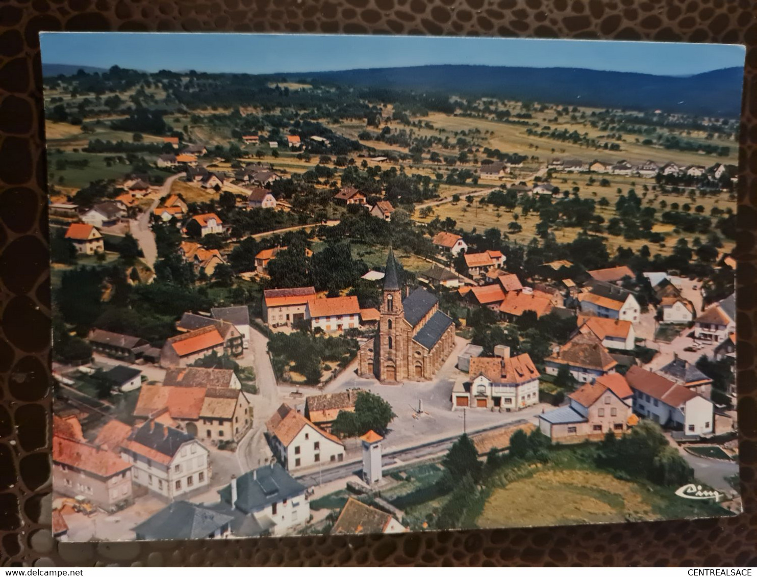 Carte URMATT  Vue Aerienne - La Petite Pierre