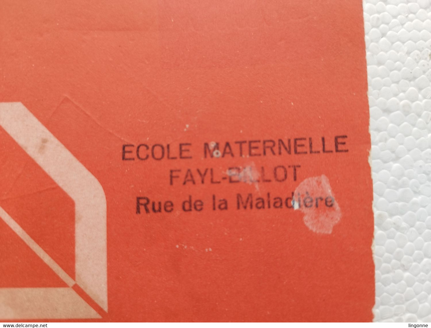 RARE PAGES écritures ECOLE MATERNELLE FAYL-BILLOT (Haute-Marne 52) - 0-6 Anni