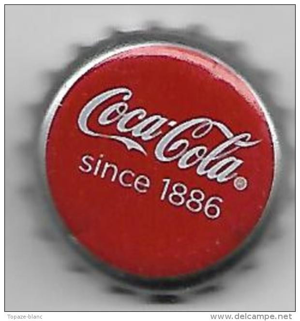 BELGIQUE / CAPSULE SODA / COCA COLA SINCE 1886 / CONTOUR ARGENTE - Soda