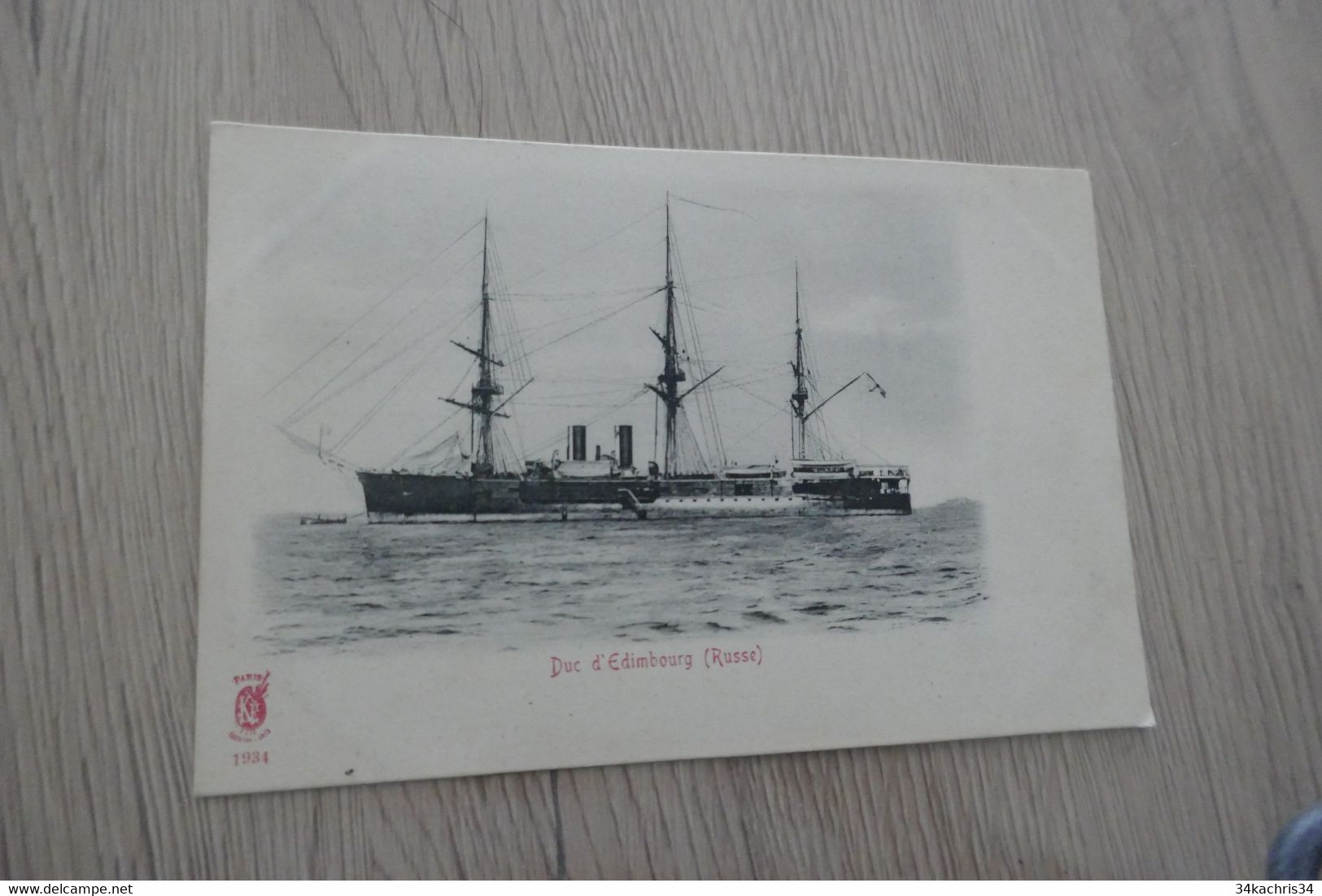 CPA Bateau Ship  Russie Russia Le Duc D'Edimbourg - Cargos