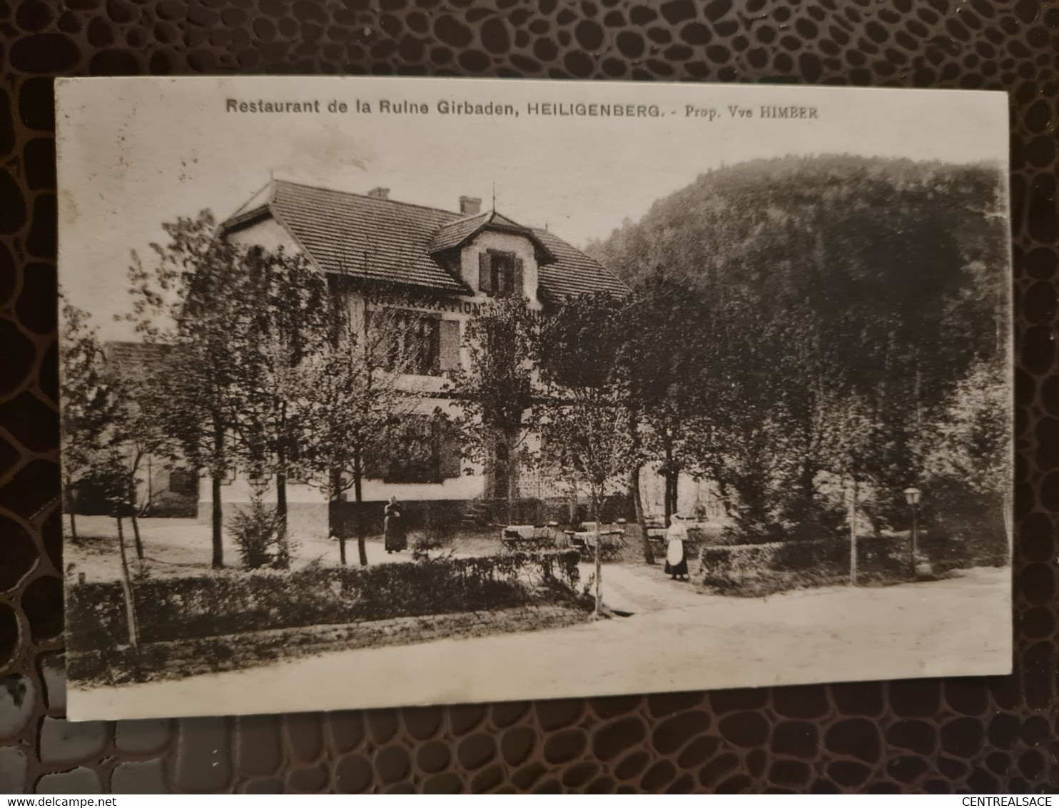 CARTE HEILIGENBERG Restaurant De La Ruine Girbaden HIMBER - La Petite Pierre