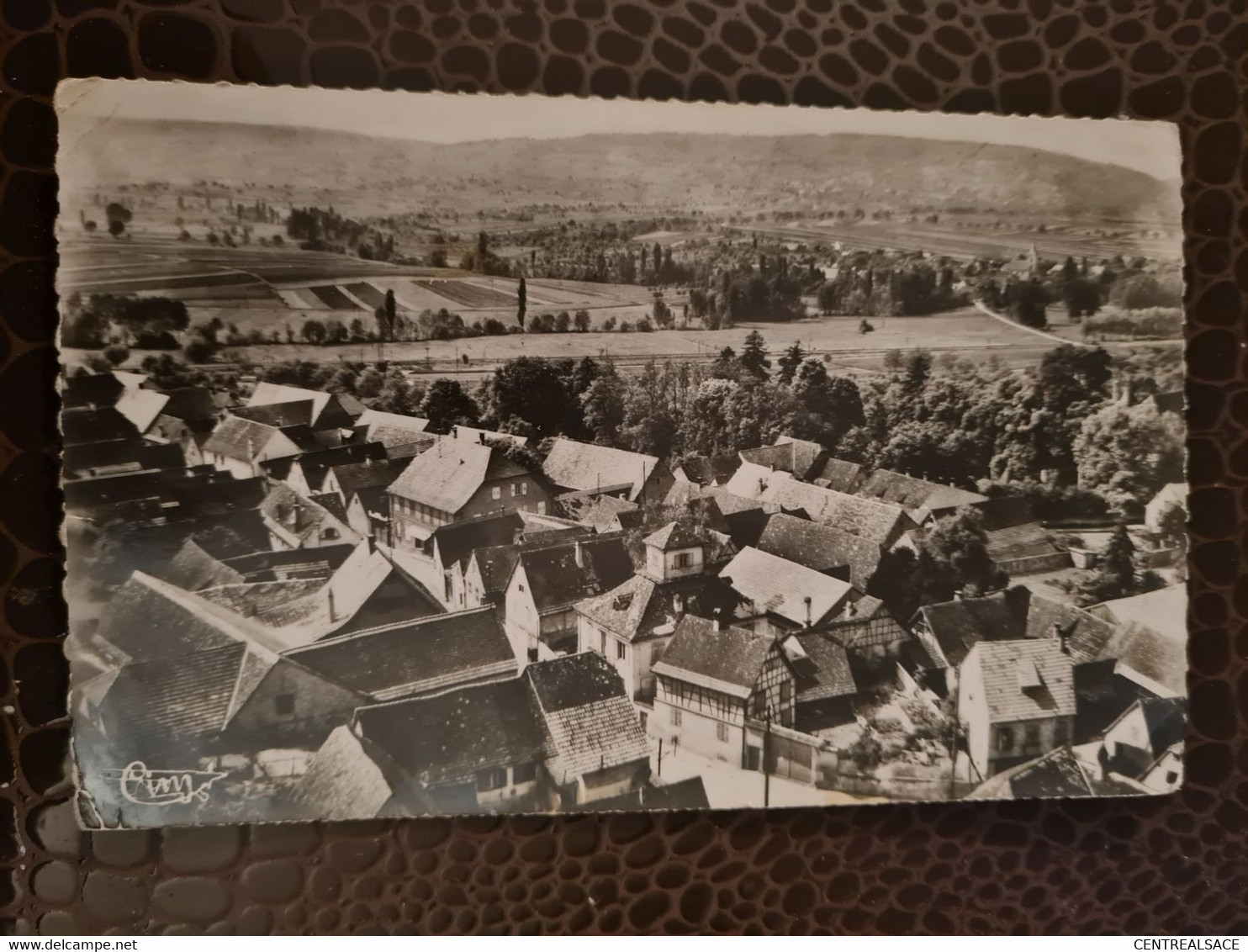 CARTE SCHARRACHBERGHEIM Vue Aerienne - La Petite Pierre