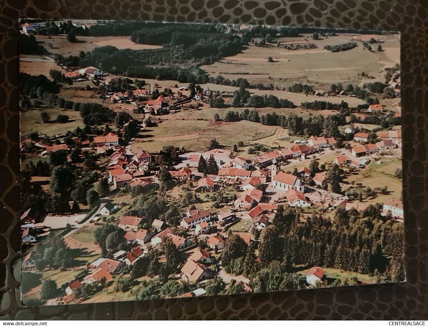 Carte SAULXURES Vue Générale - La Petite Pierre