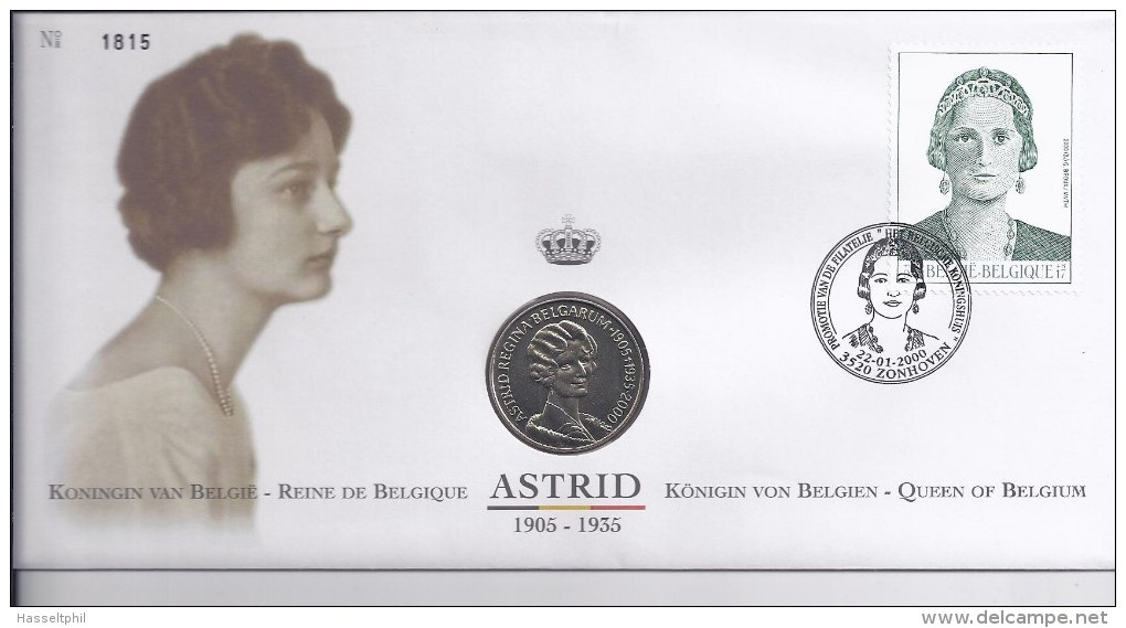 Belgie - Belgique Numisletter 2879 Promotie Van De Filatelie 2000 - Numisletters