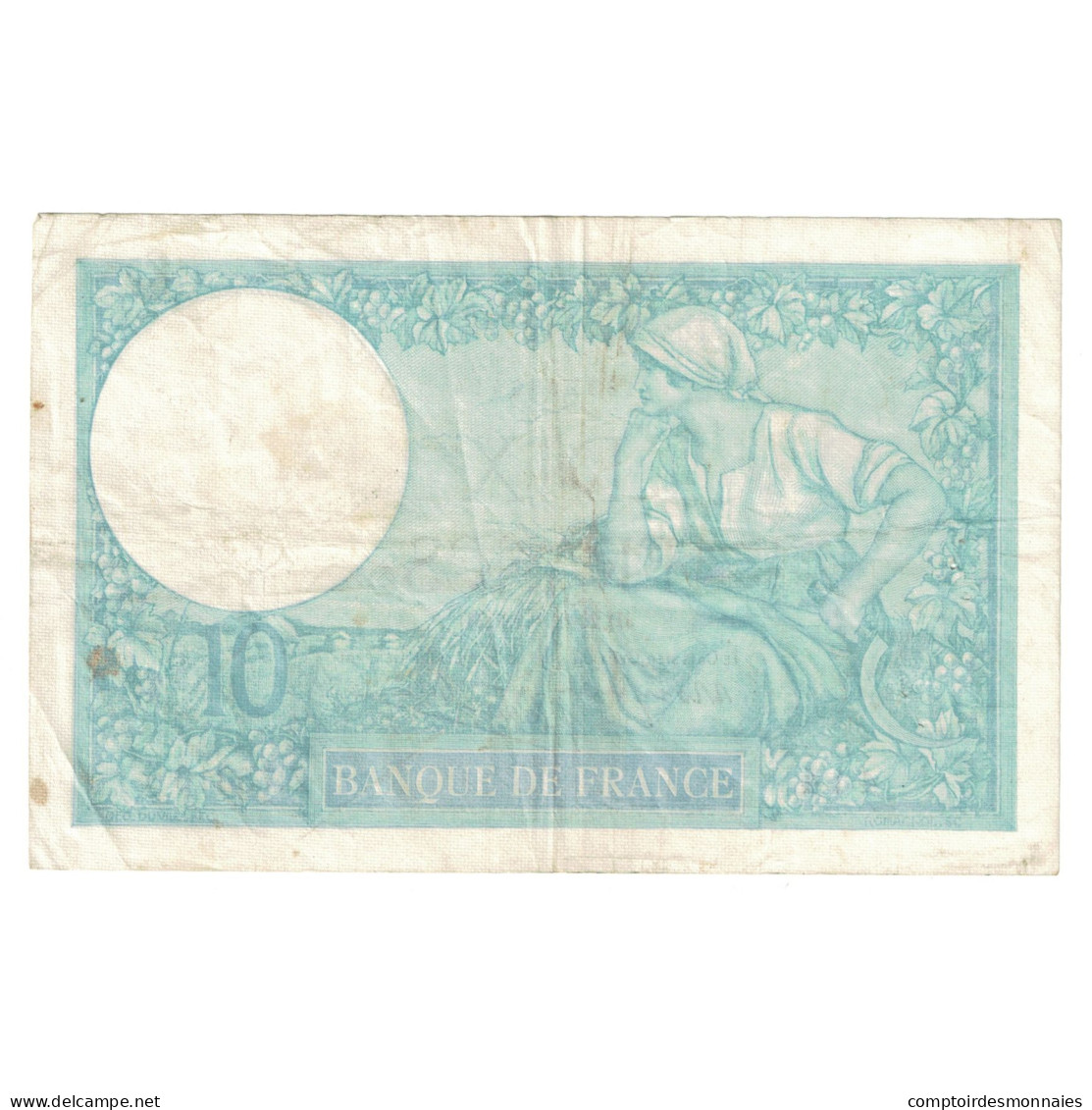 France, 10 Francs, Minerve, 1939, Z.75316, TTB+, Fayette:7.13, KM:84 - 10 F 1916-1942 ''Minerve''
