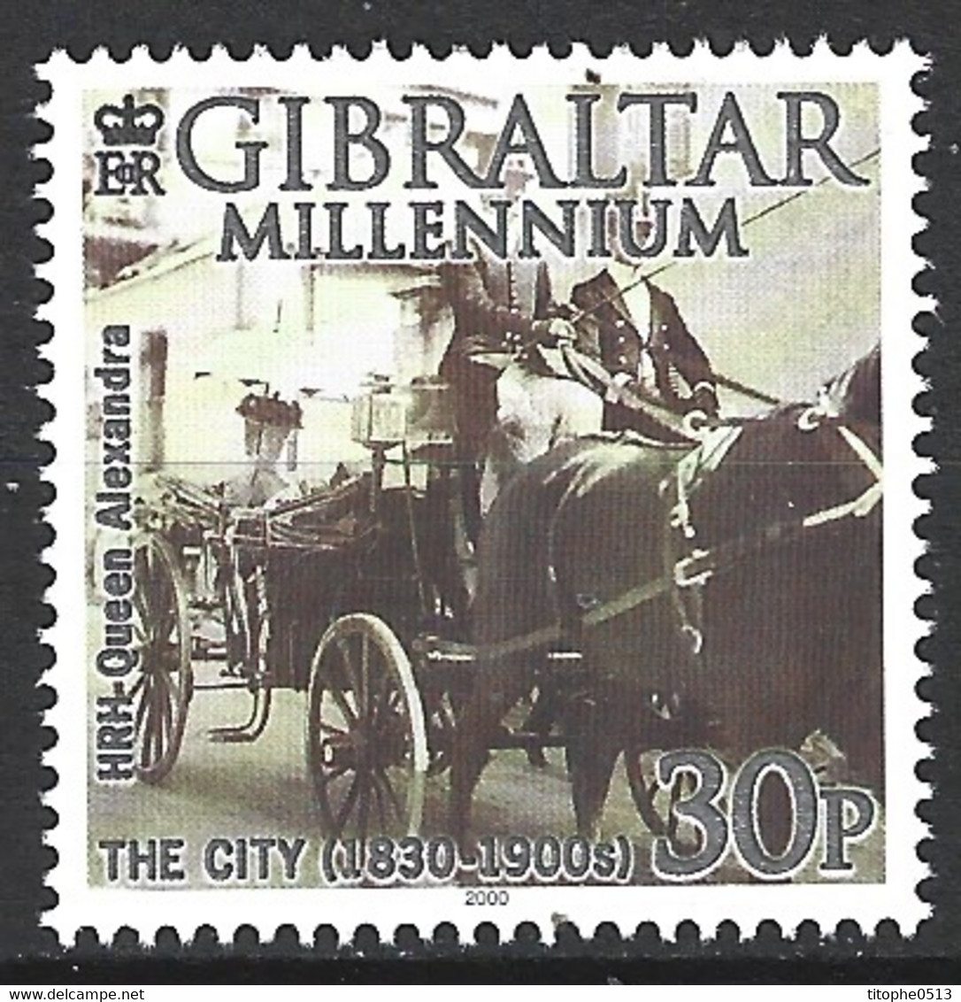 GIBRALTAR. N°929 De 2000. Carrosse. - Diligences