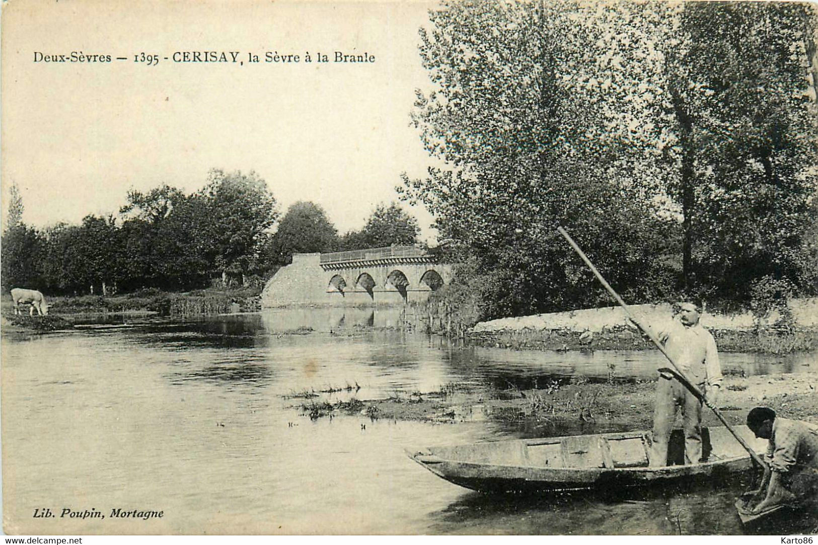 Cerisay * La Sèvre à La Branle * Bac Passeur - Cerizay