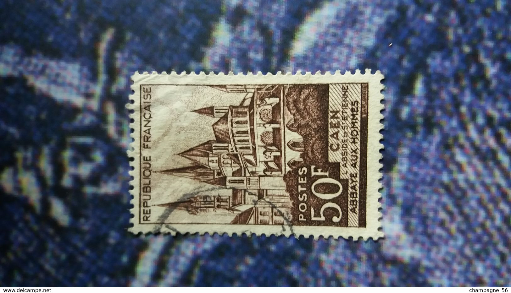 1951  N° 917C BRUN CLAIR OBLITERE SCANNE 3 PAS A VENDRE - Used Stamps