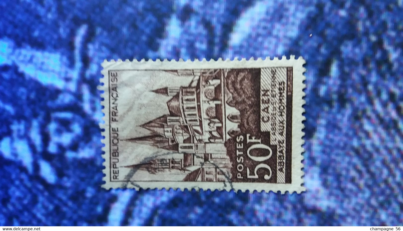 1951  N° 917C BRUN CLAIR OBLITERE SCANNE 3 PAS A VENDRE - Used Stamps