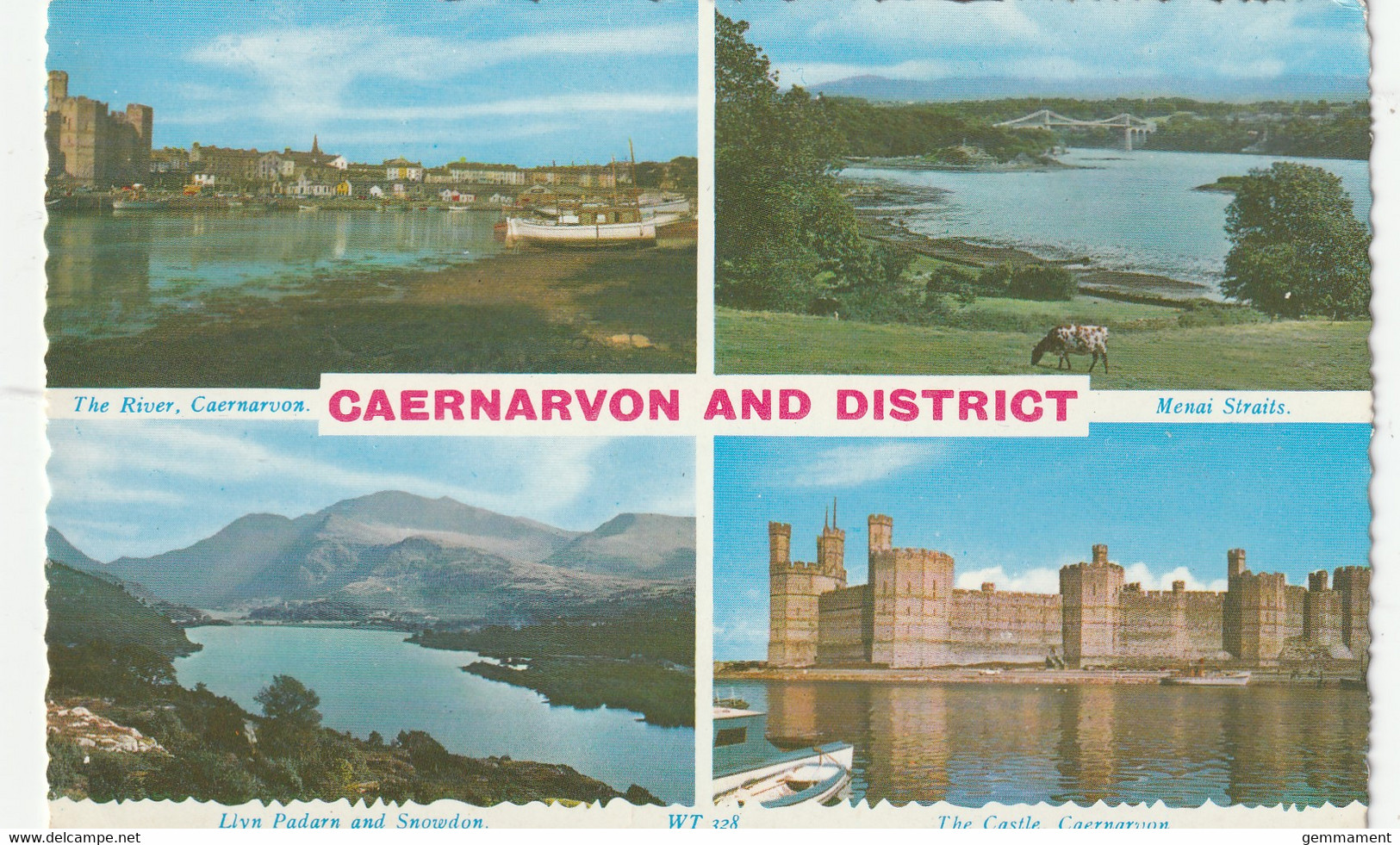 CAERNARVON AND DISTRICT MULTI VIEW - Carmarthenshire