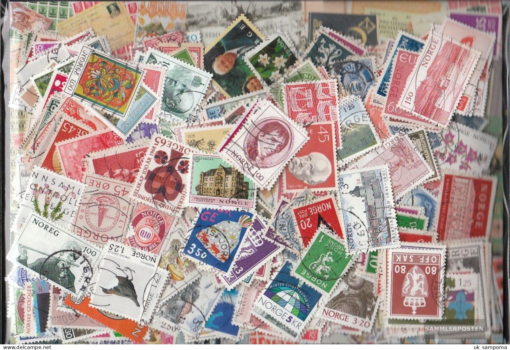 Norway 500 Different Stamps - Collections
