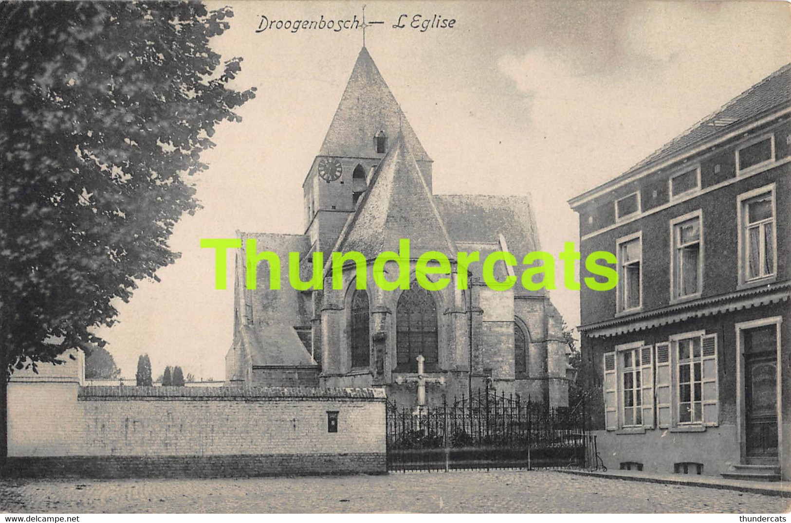 CPA DROGENBOS DROOGENBOSCH L'EGLISE - Drogenbos