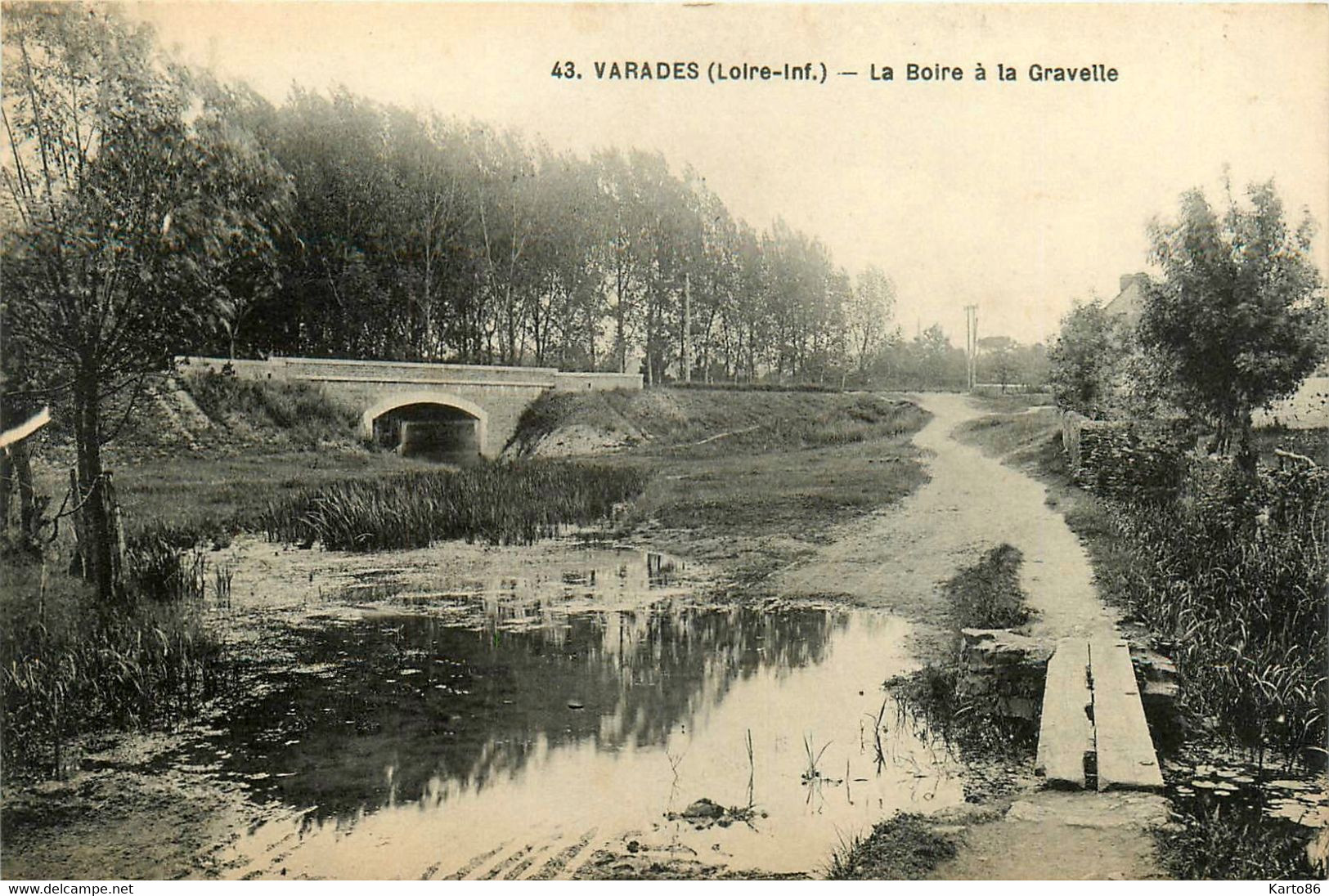 Varades * La Boire à La Gravelle * Passerelle Pont Abreuvoir - Varades