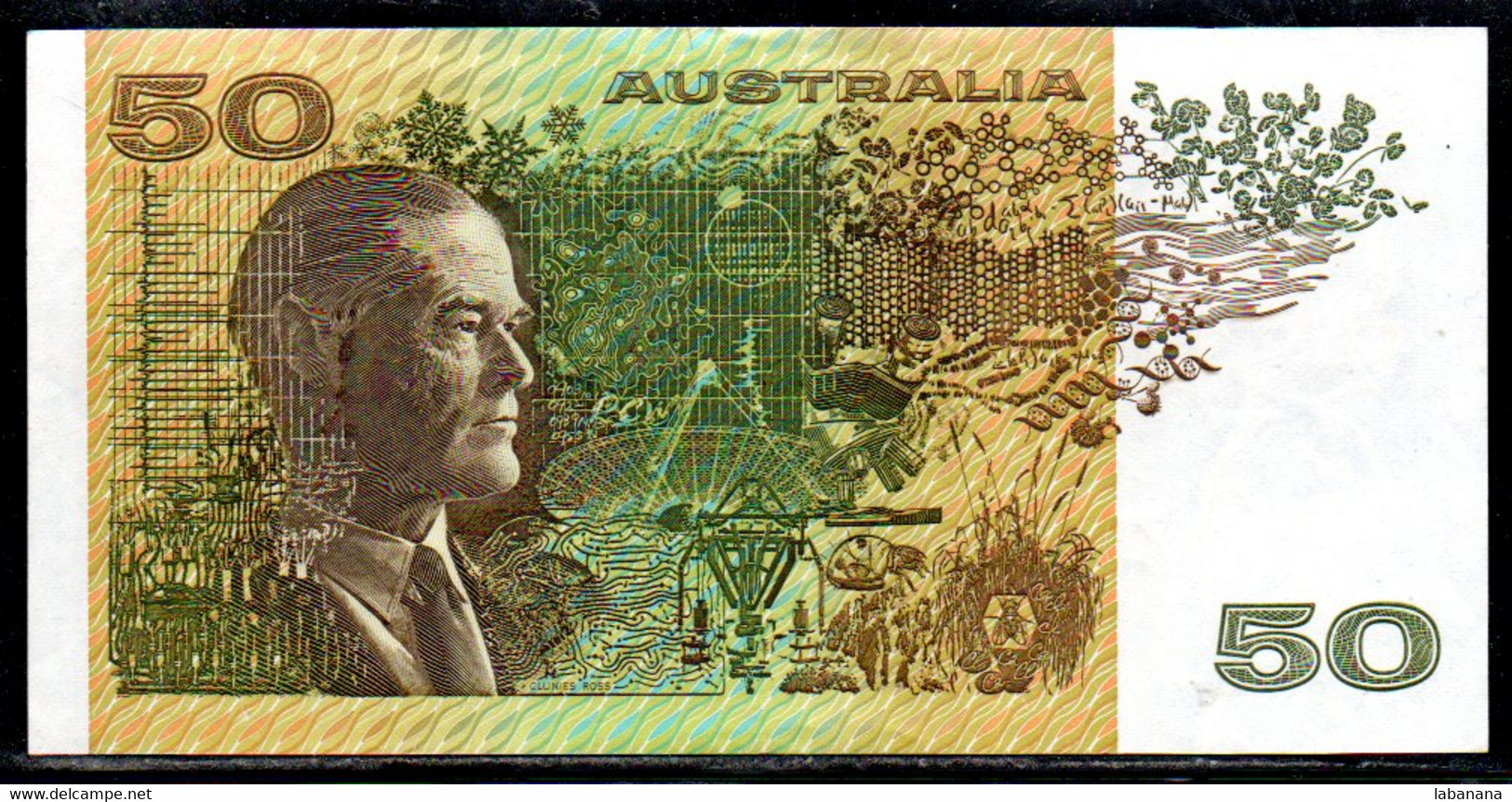 659-Australie 50$ 1989 WCT979 - 1974-94 Australia Reserve Bank (papier)