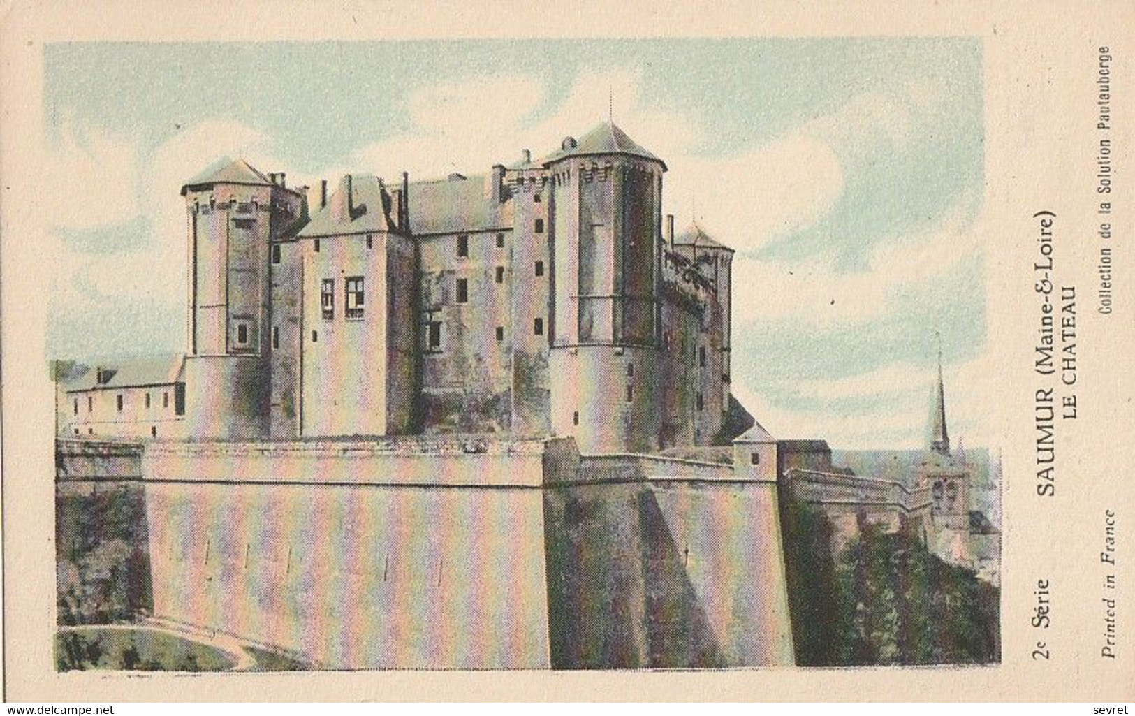 SAUMUR. -  Le Château. Collection De La Solution Pautauberge - Saumur