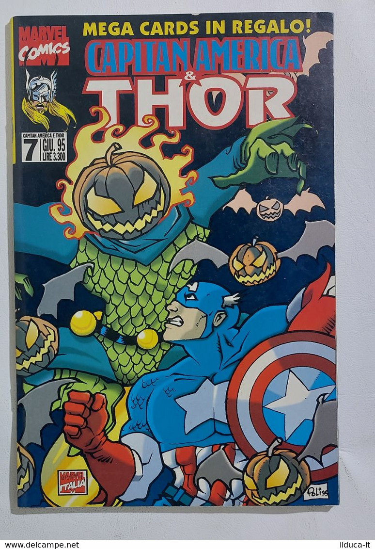 I108946 CAPITAN AMERICA & THOR N. 7 - Marvel 1995 - Super Héros