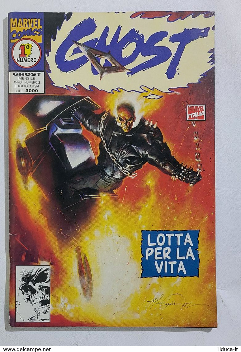 I108949 GHOST Rider A. I N. 1 - Lotta Per La Vita - Marvel 1994 - Super Eroi