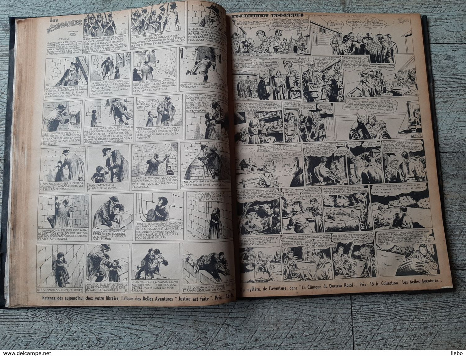 reliure tarzan le grand magazine d'aventures 1947 la chauve souris brantone bande dessinée giffey N°40 au 67