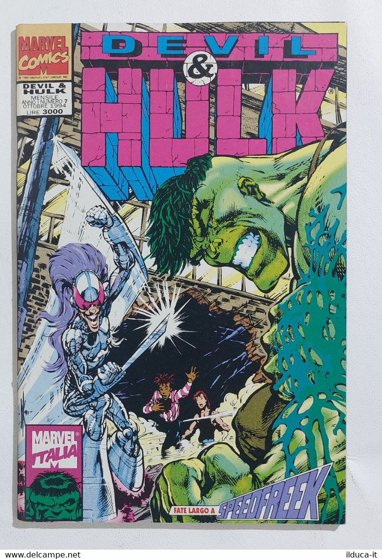 I108952 DEVIL & HULK N. 7 - Marvel 1994 - Super Eroi