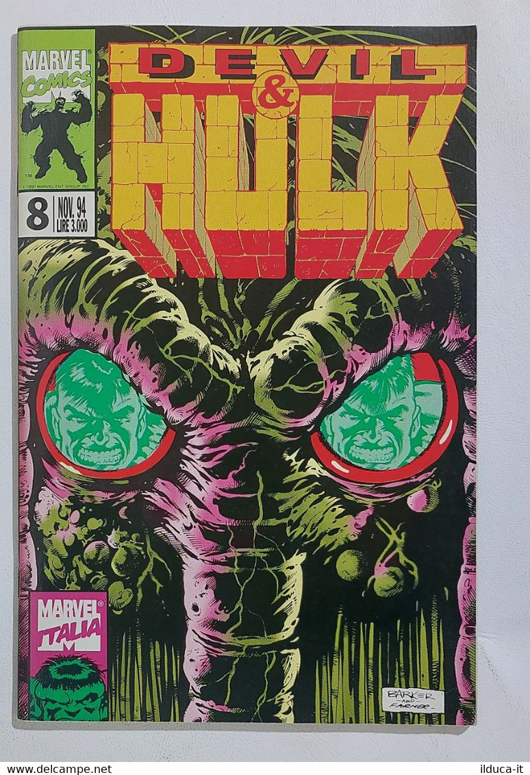 I108953 DEVIL & HULK N. 8 - Marvel 1994 - Super Eroi