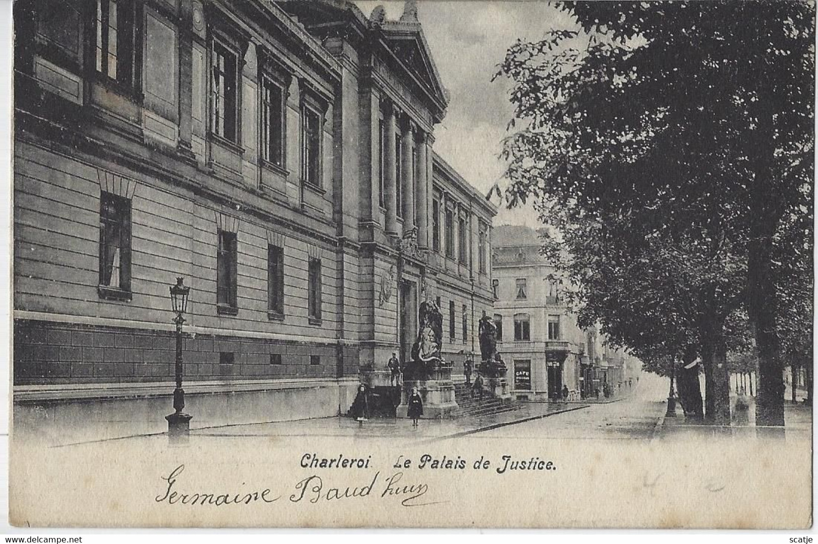 Charleroi.   -   Le Palais Du Justice. - Charleroi