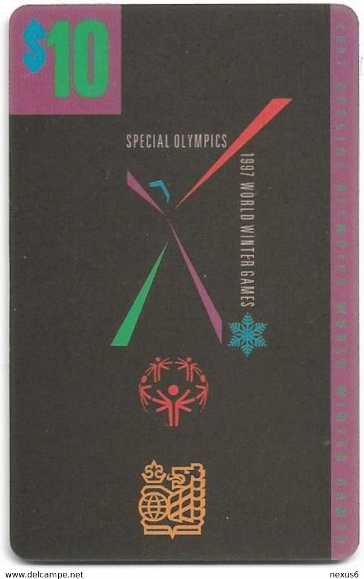 Canada - Sprint - Special Olympics World Winter Games 1997, Logo, Exp.31.03.1998, Remote Mem. 10$, Used - Canada