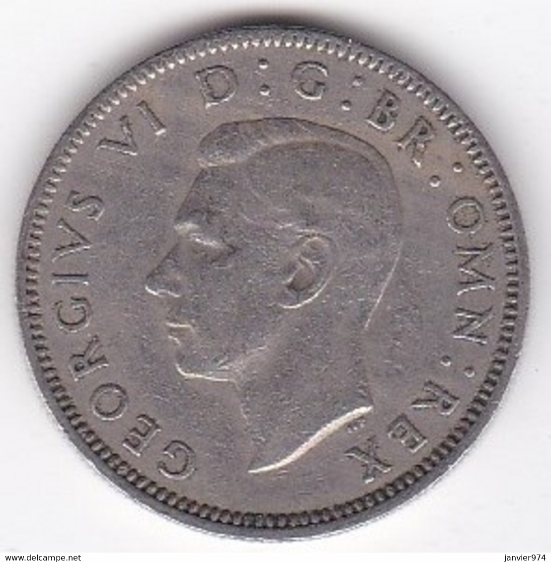 Ecosse 1 Shilling 1949 George VI, En Cupronickel, KM# 877 - Scottish