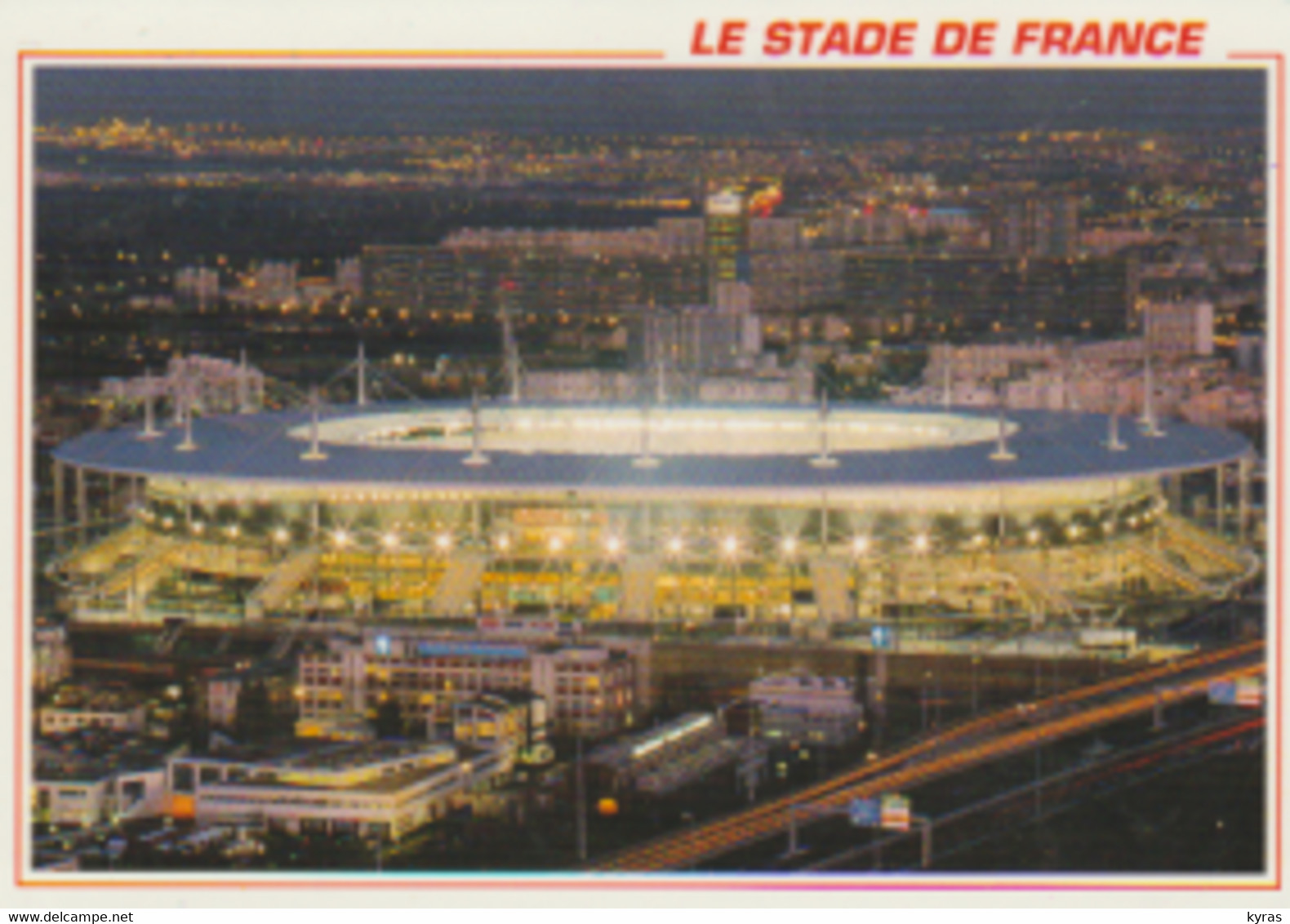 Cpm 10x15. (93) SAINT DENIS. Le Stade De France (80.000 Places) - Stadien