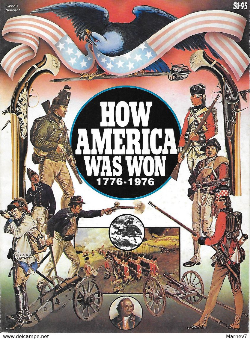 Revue En Anglais - HOW AMERICA WAS WON 1776 1976 - N° 1 - Paradise Press - 1975 - - 1950-oggi