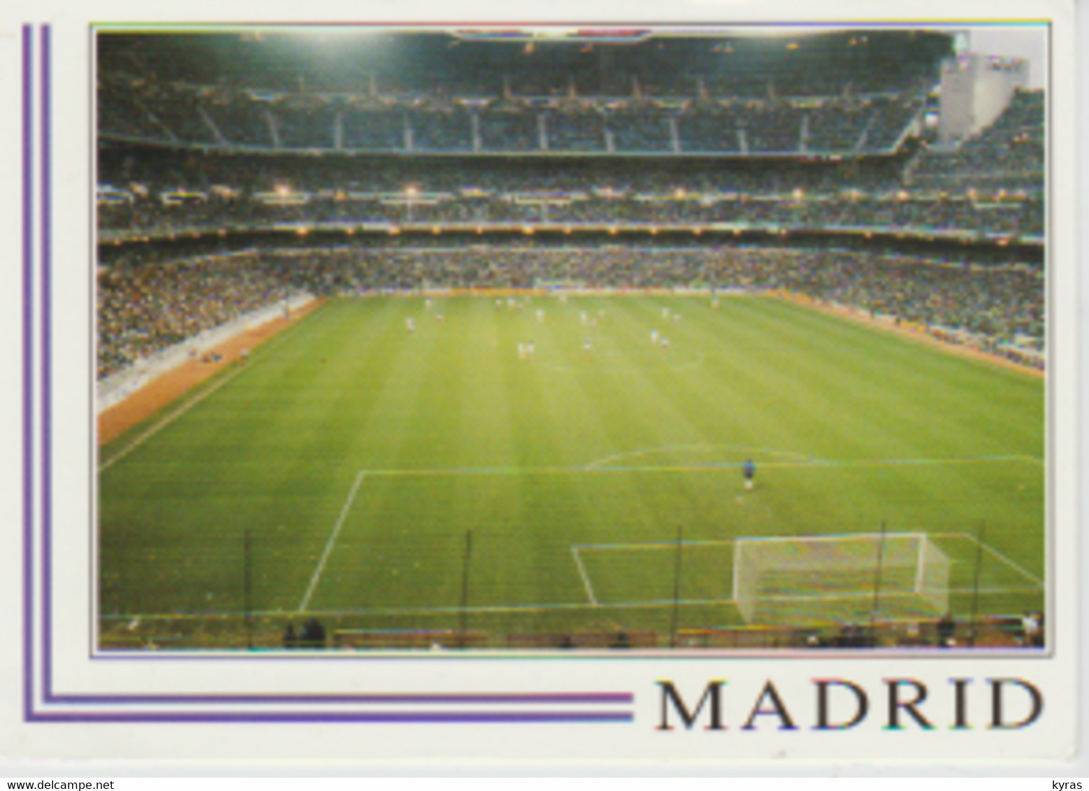 Cpm 10x15. ESPAGNE. MADRID. Stade Santiago Bernabeu - Stadiums