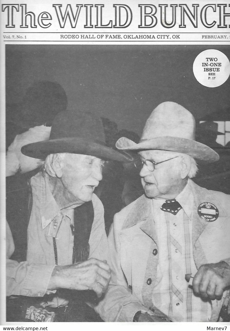Revue En Anglais - The WILD BUNCH - Rodéo Hall Of Fame - Oklahoma City - N° 2 - May Mai 1985 - - 1950-Heute