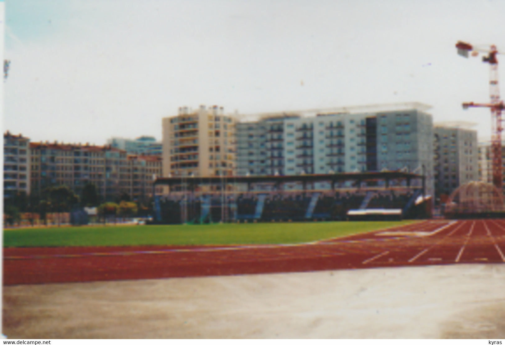 Cpm 10x15. MARSEILLE (13) Stade Pierre Delort (5000 Places) Tirage 100 Ex. - Stadien