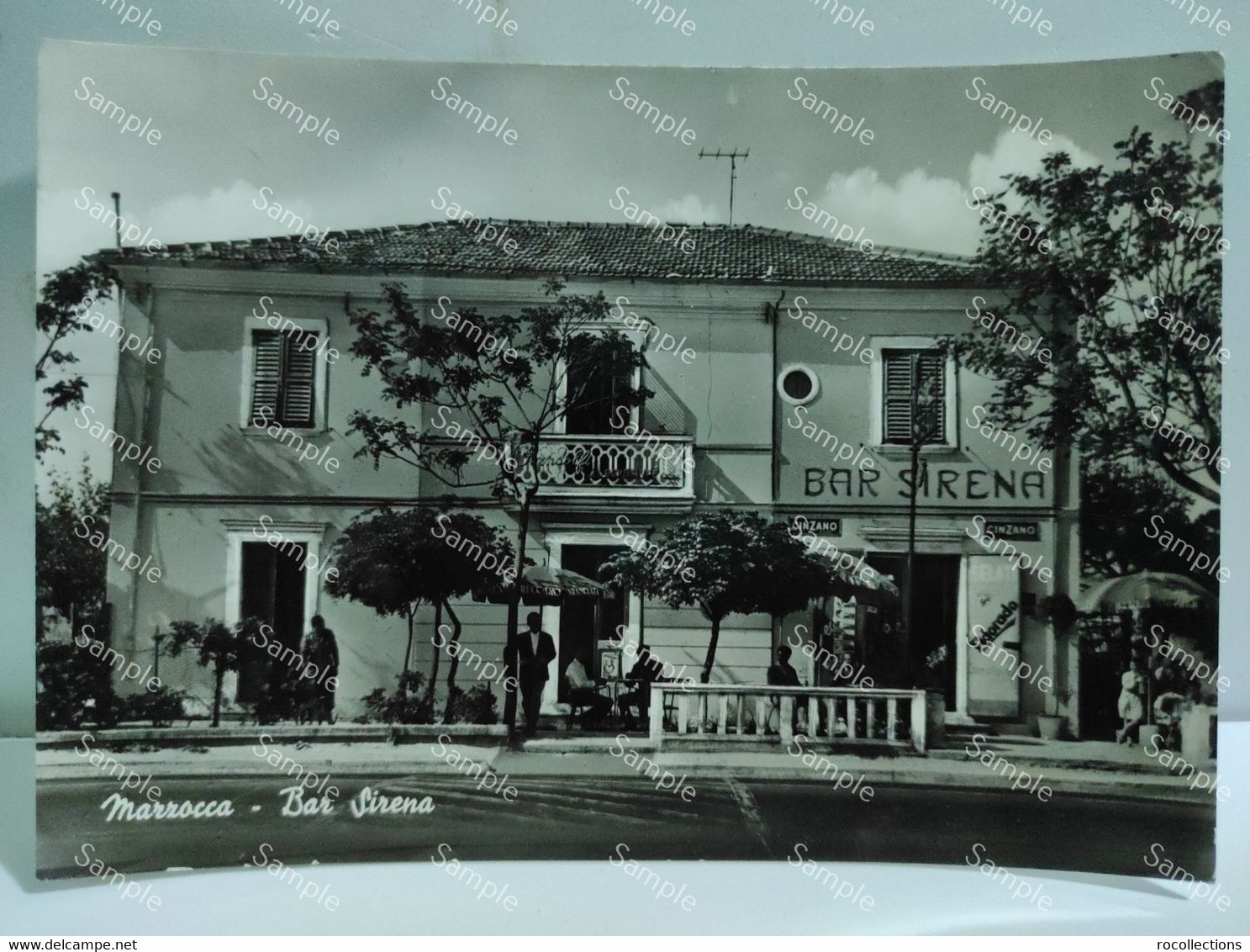 Italy Italia Senigallia MARZOCCA Bar Sirena 1958 - Senigallia