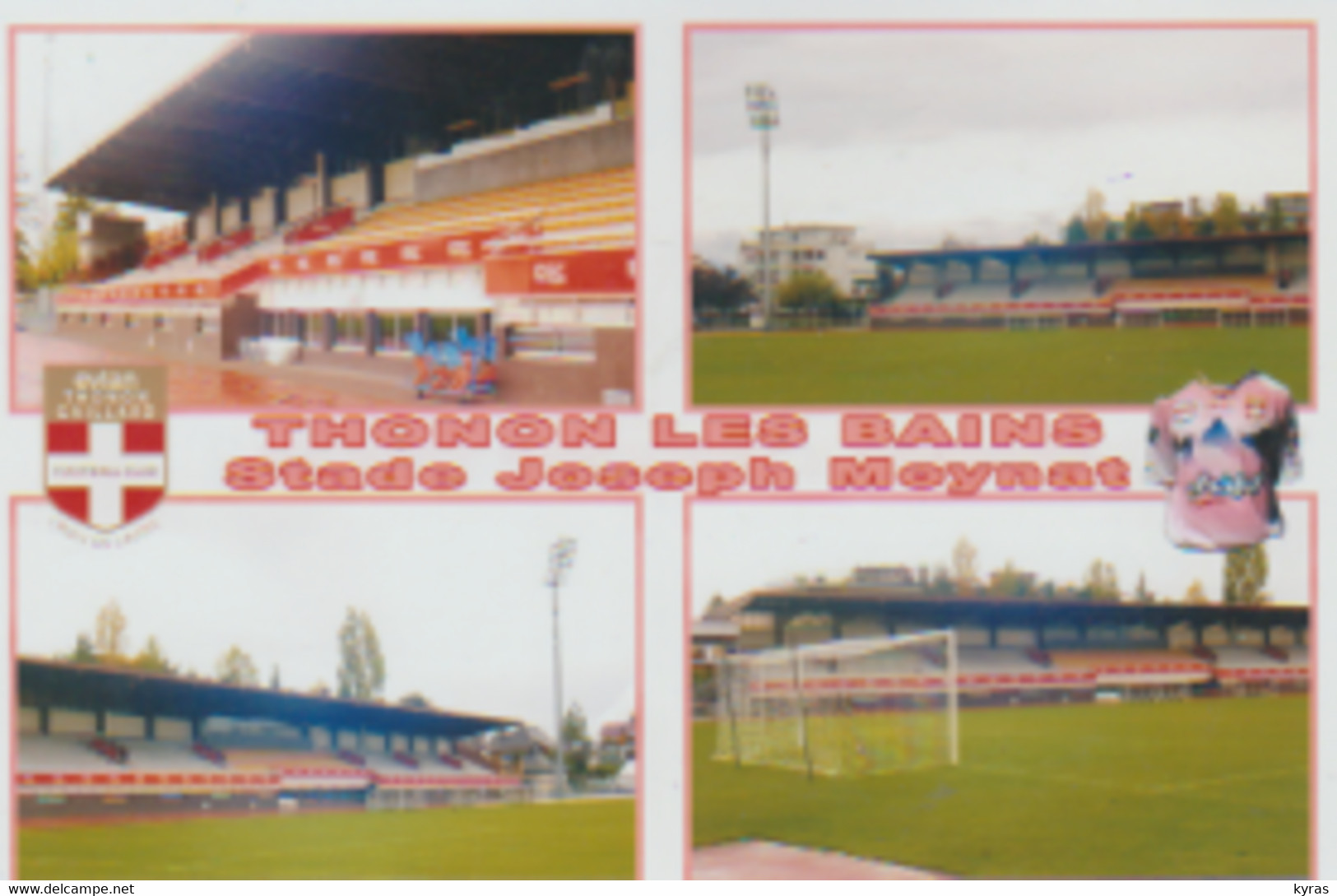 Cpm 10x15. (74)  THONON-LES-BAINS. Stade Joseph Moynat (3600 Places) - Stadiums