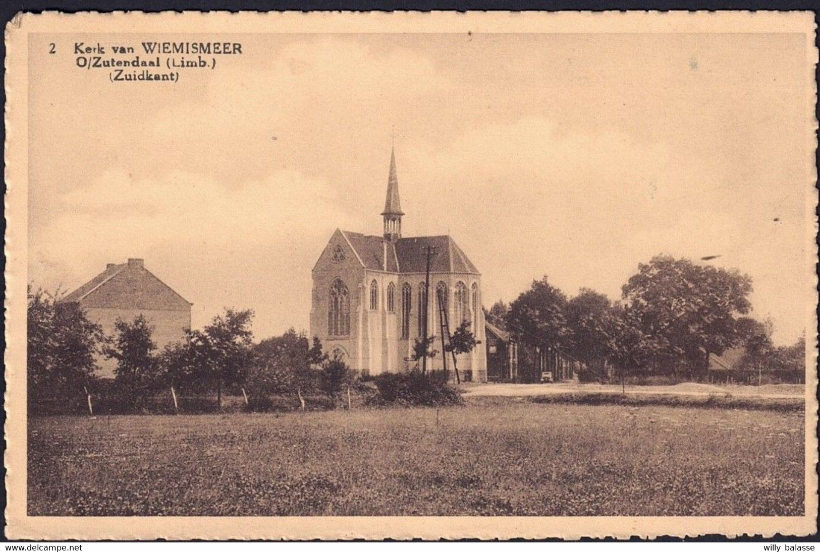 +++ CPA - Kerk Van WIEMESMEER - WIEMISMEER - Zutendaal   // - Zutendaal