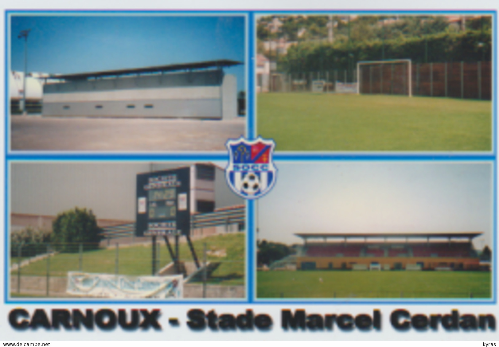 Cpm 10x15. (13) CARNOUX EN PROVENCE. Stade Marcel Cerdan 100 Ex - Stadiums