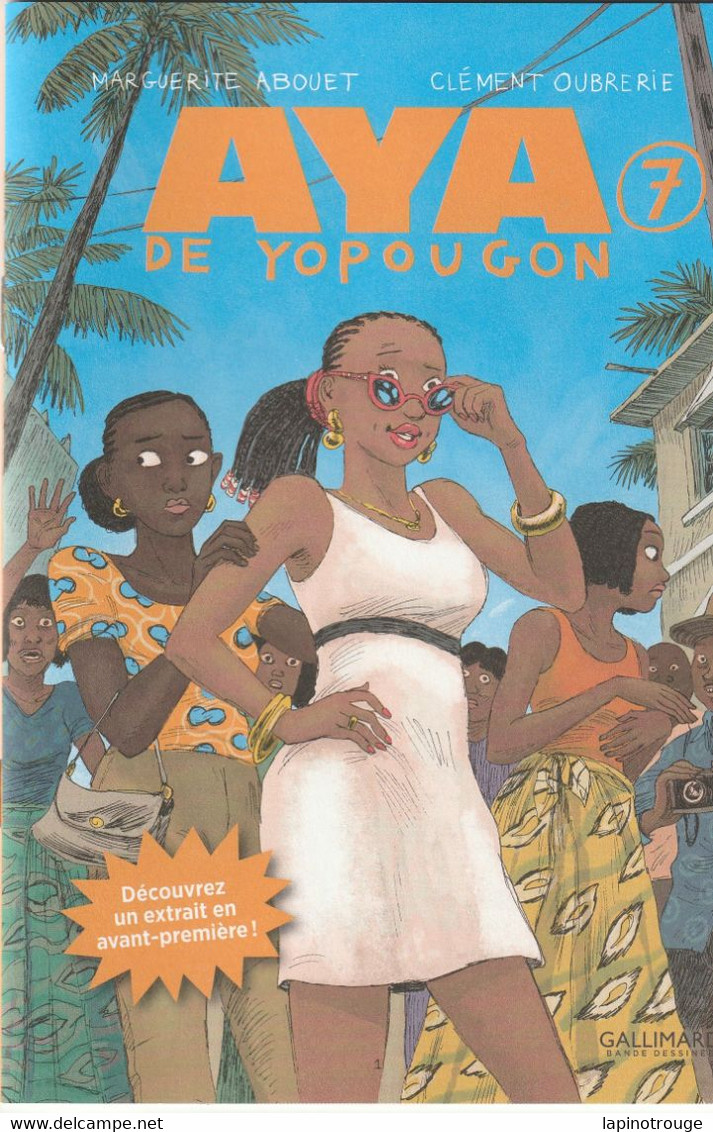 Dossier De Presse OUBRERIE ABOUET Aya De Yopougon Gallimard 2022 - Persboek