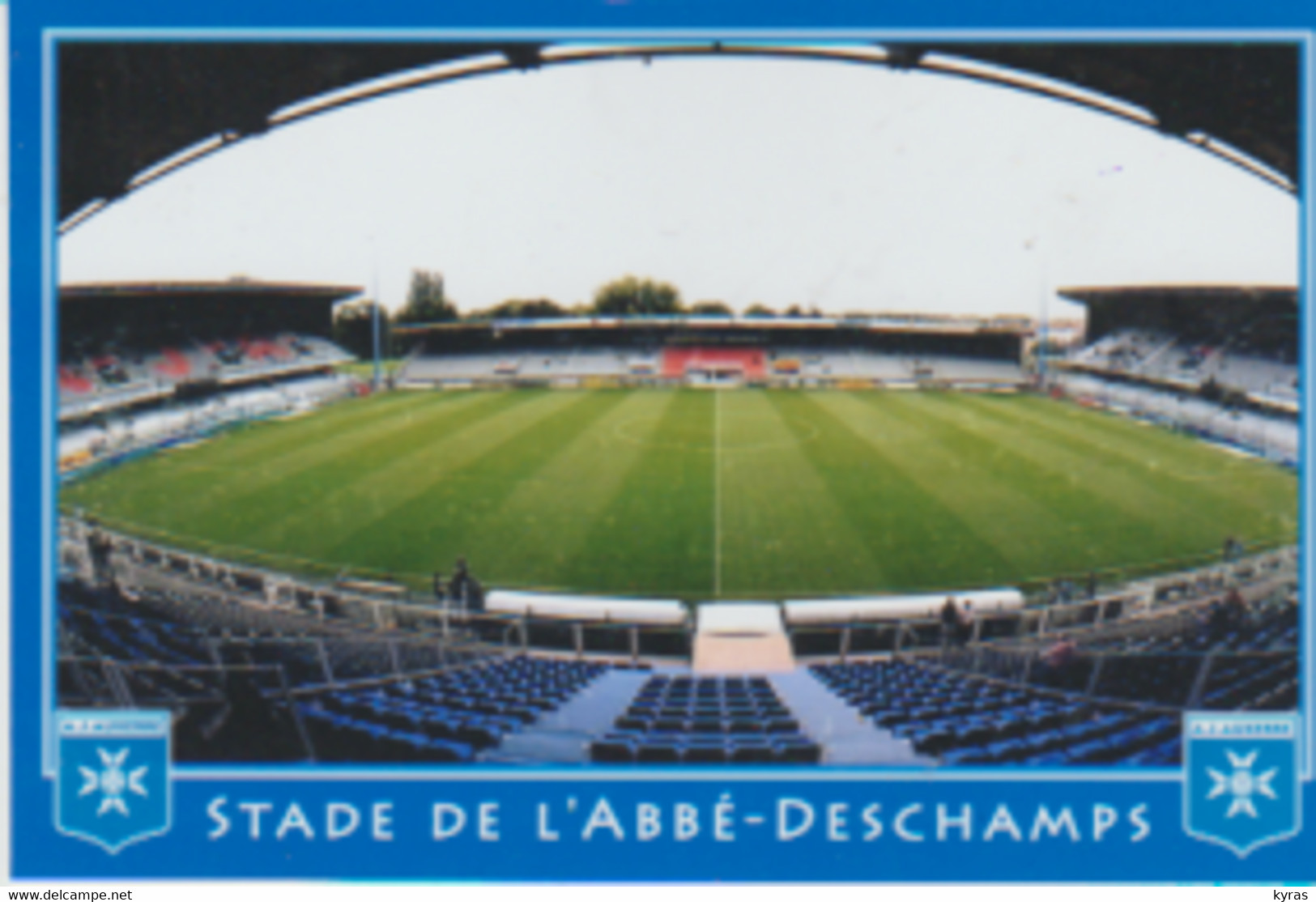 Cpm 10x15. (89) AUXERRE. Stade De L'Abbé Deschamps (100 Ex) - Stadiums