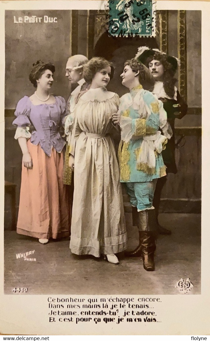 LE PETIT DUC - Série De 10 Cpa Carte Photo Walery - Théâtre Opéra Spectacle Acteurs Femmes Mode - Theatre