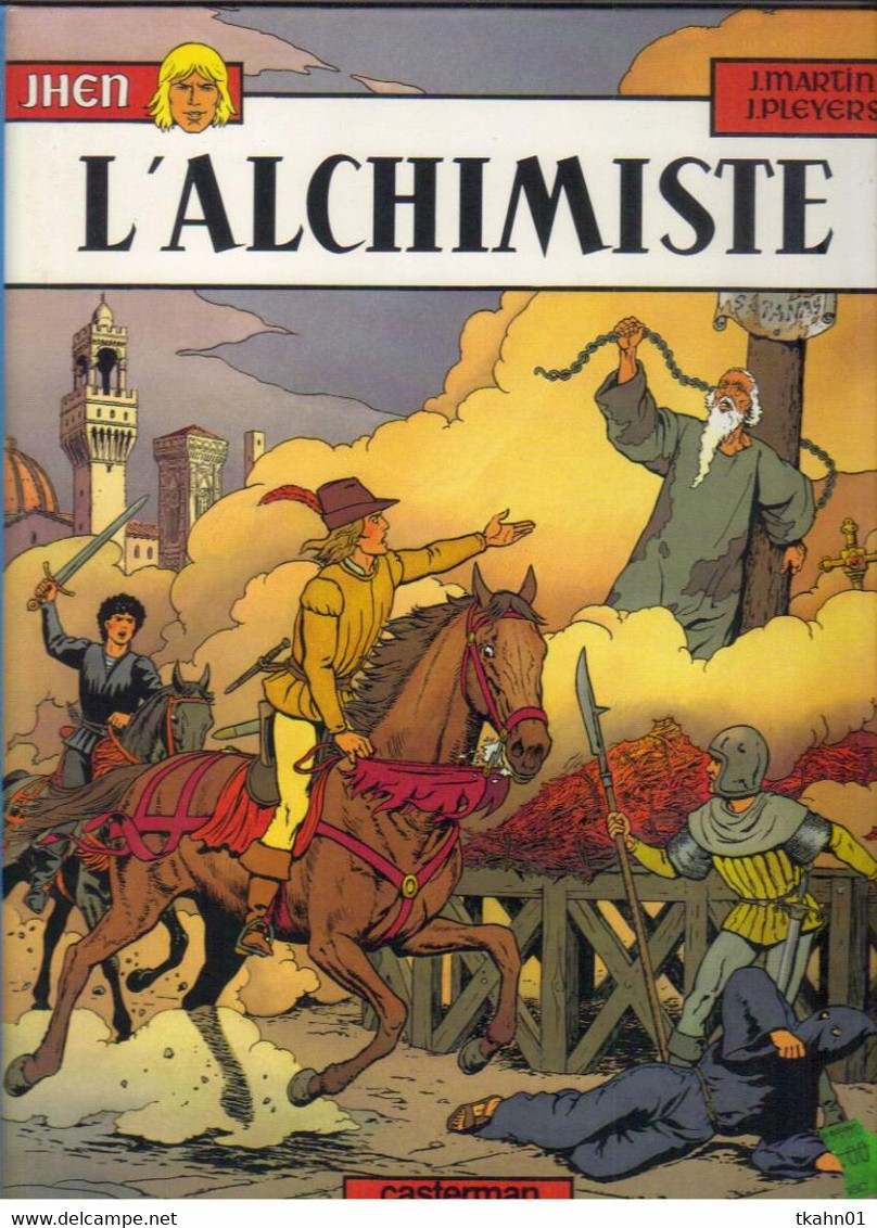 JHEN  " E-O "  " L'ALCHIMISTE  "   CASTERMAN   DE 1989 - Jhen