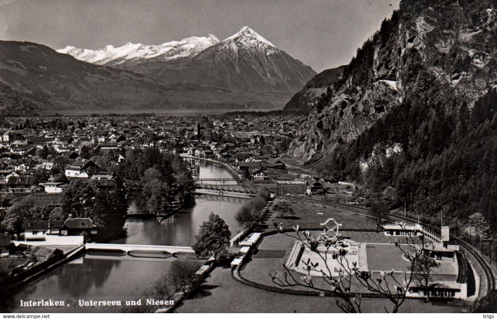 Interlaken - Unterseen Und Niesen - Unterseen