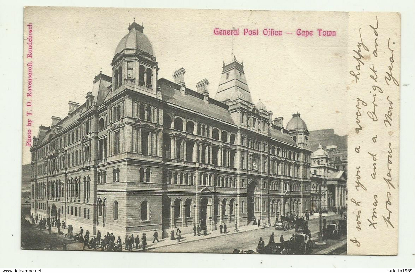 GENERAL POST OFFICE - CAPE TOWN - NV  FP - South Africa