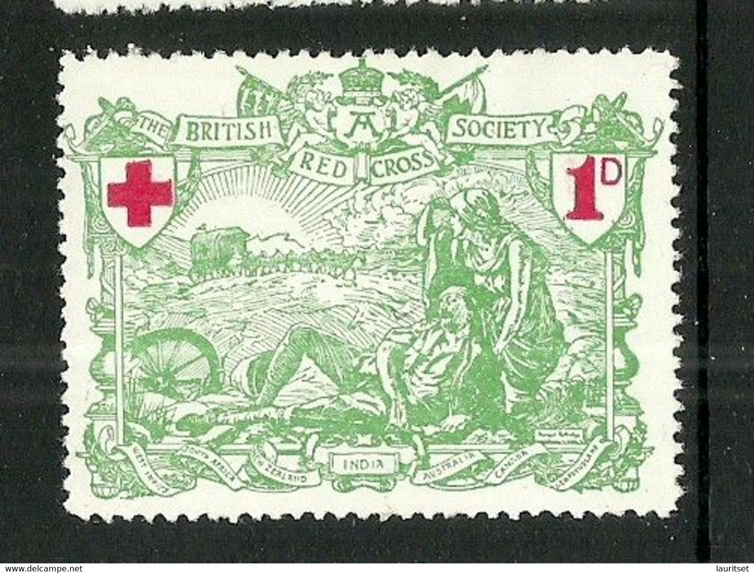 GREAT BRITAIN British Red Cross Society Roter Kreuz * - Cinderellas