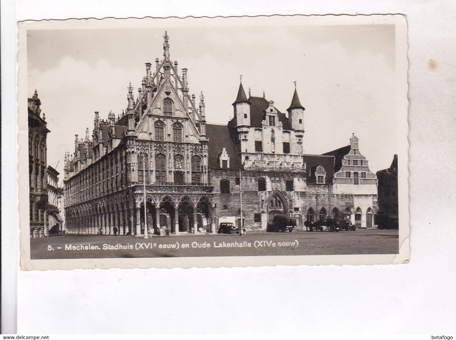 CPA  PHOTO OUD  MECHELEN STADHUIS - Oud-Turnhout