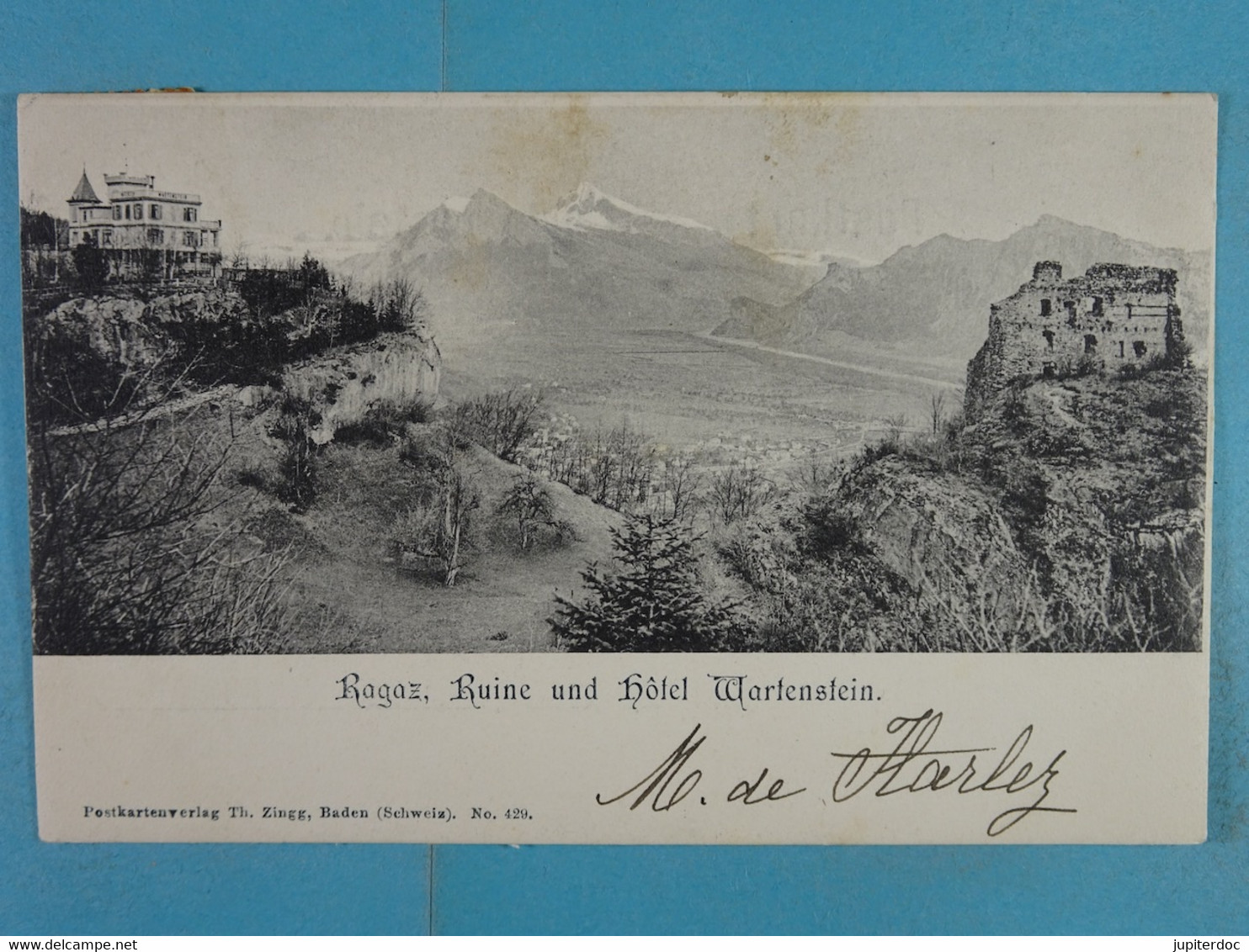 Ragaz, Ruine Und Hôte Wartenstein - Stein