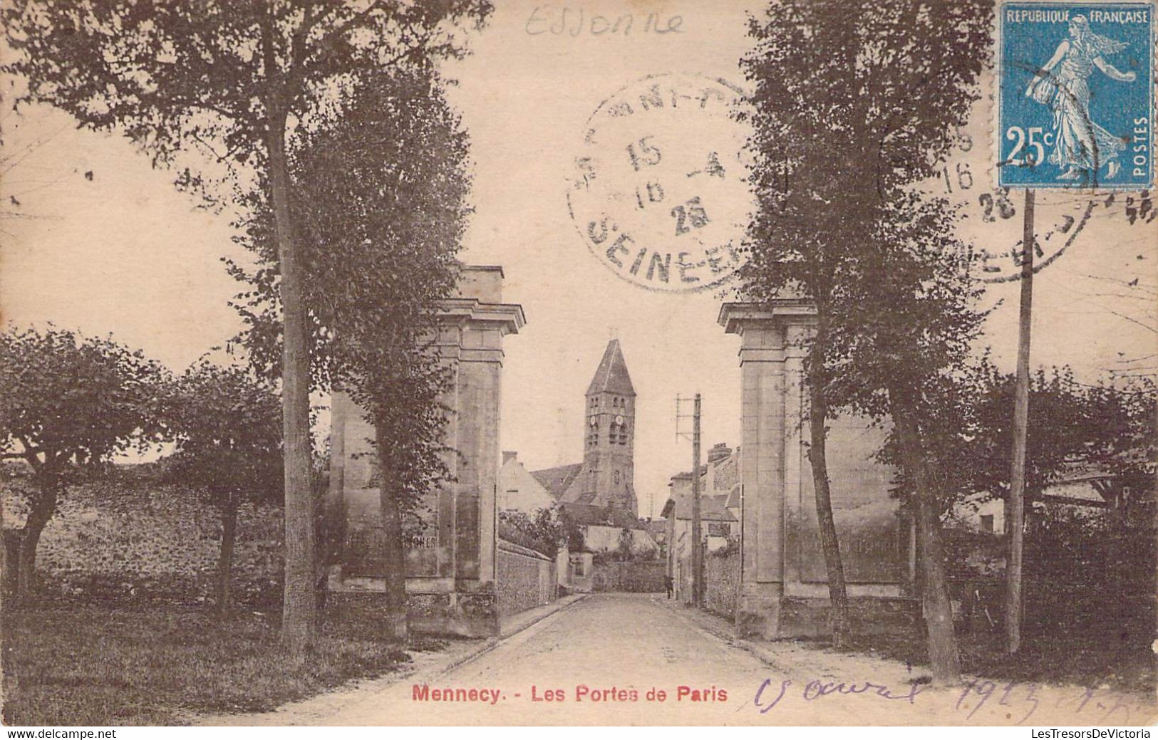 CPA - 91 - Mennecy - Les Portes De Paris - Berger Frère Paris - Mennecy